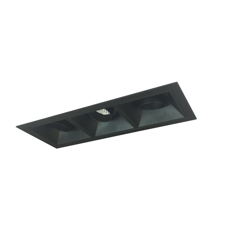 Nora Lighting MLS 3-Head Trim Kit, Black, 2700K, 1000lm, Black Adj. Snoot , NMIOT-13-B-AAA-27X-10-B NMIOT-13-B-AAA-27X-10-B